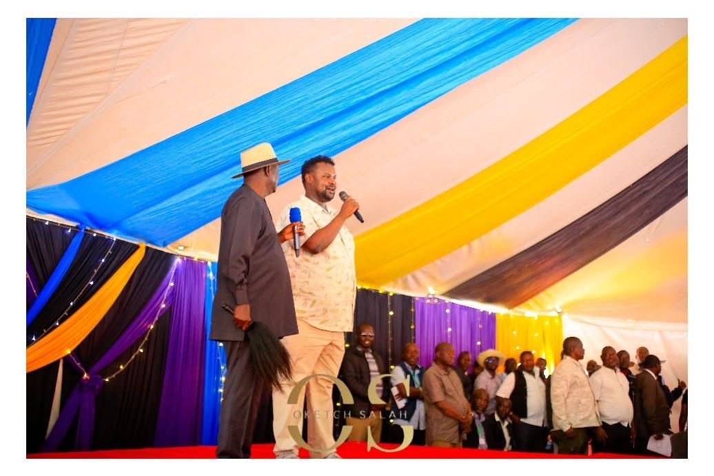 Speaking at an event